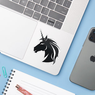 Unicorn silhouette sticker