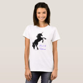 Unicorn Silhouette T-shirt (Voorkant volledig)