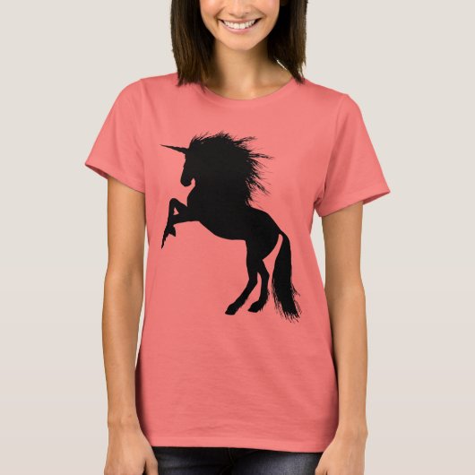 Unicorn Silhouette T-shirt (Voorkant)