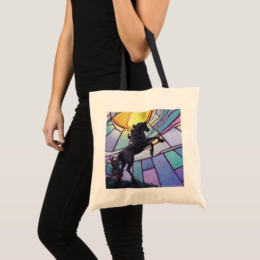 Unicorn Silhouette Tote Bag (Voorkant (product))