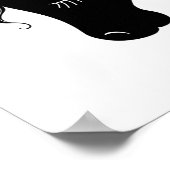 Unicorn Silhouette Wall Decor Poster (Hoek)