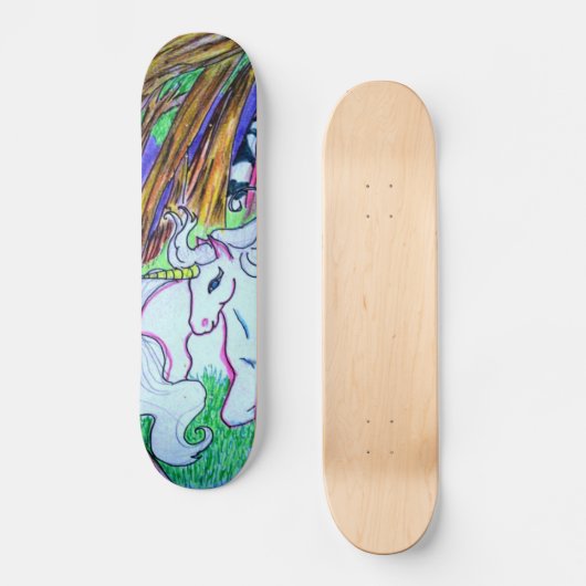 Unicorn Skateboard (Voorkant)