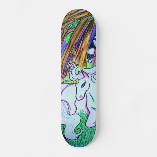 Unicorn Skateboard (Voorkant)