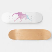 Unicorn Skateboard met aangepaste kristalstructuur (Horizontaal)