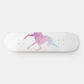 Unicorn Skateboard met aangepaste kristalstructuur (Horizontaal)