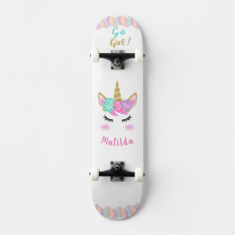 Unicorn Skateboard voor Meisje