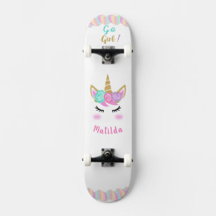 Unicorn Skateboard voor Meisje