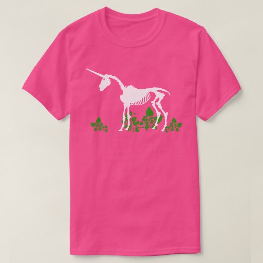 Unicorn Skeleton T-Shirt (Design voorkant)