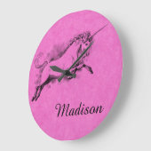 unicorn sketch fantasy art verdrievoudiging mode grote klok (Hoek)