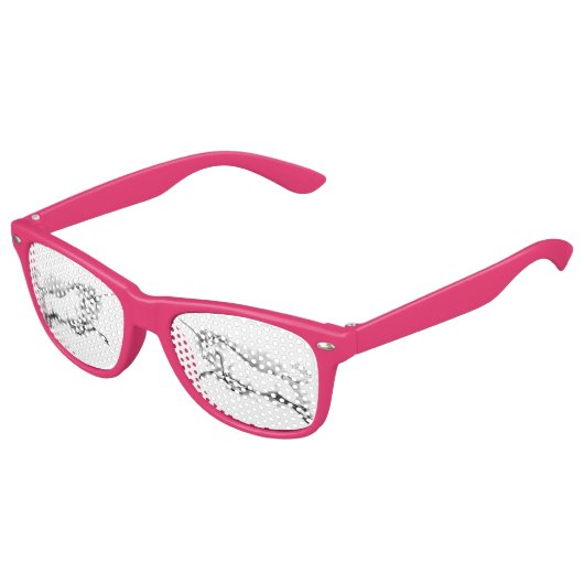 unicorn sketch fantasy art verdrievoudiging mode kinder zonnebril (Gekanteld)