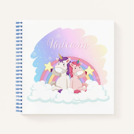 Unicorn Sketchbook Notitieboek (Voorkant)