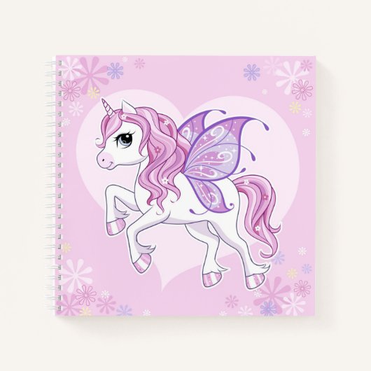 Unicorn Sketchbook Notitieboek (Voorkant)