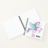 Unicorn Sketchbook Notitieboek (Binnen)