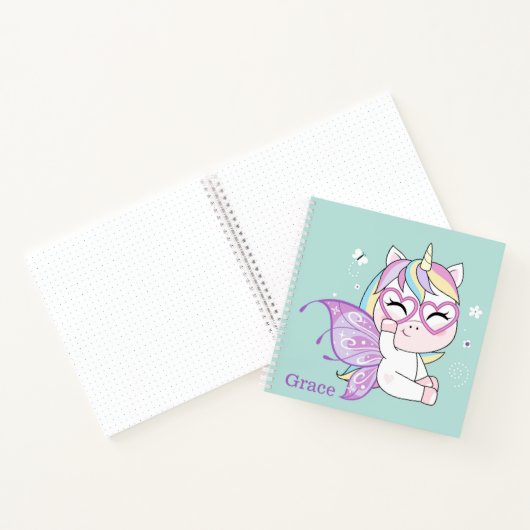Unicorn Sketchbook Notitieboek (Binnen)