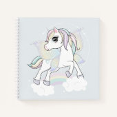Unicorn Sketchbook Notitieboek (Voorkant)