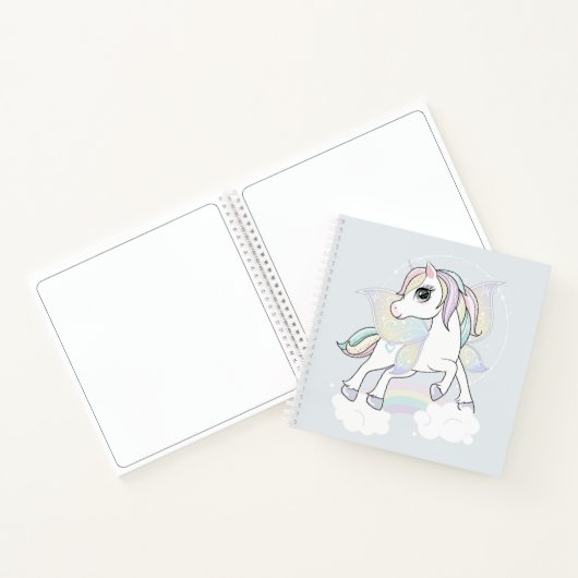 Unicorn Sketchbook Notitieboek (Binnen)