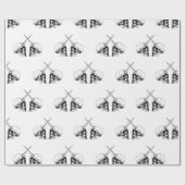 UNICORN SKULL WRAPS CADEAUPAPIER (Vlak)