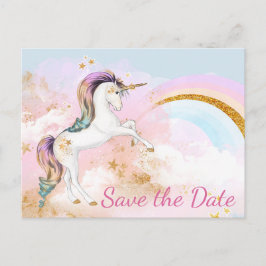 Unicorn Sla de datum Briefkaarten