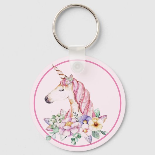 Unicorn Sleutelhanger (Voorkant)
