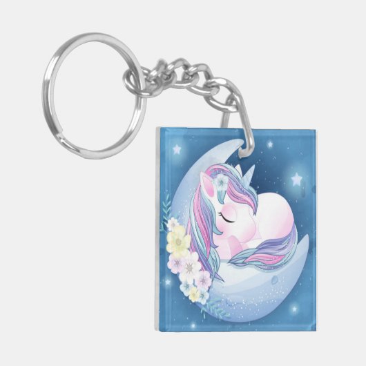 Unicorn Sleutelhanger (Voorkant Links)