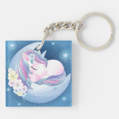 Unicorn Sleutelhanger (Achterkant)