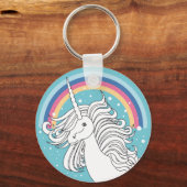 UNICORN SLEUTELHANGER BLUE (Voorkant)