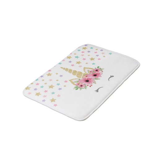 Unicorn Small Bath Mat (Gekanteld)