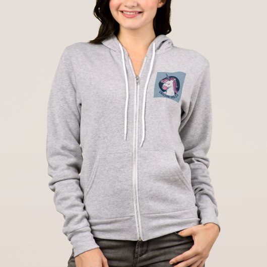 Unicorn Smile Hoodie (Voorkant)