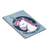 Unicorn Smile Notitieboek (Rechterzijde)
