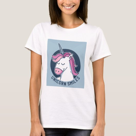 Unicorn Smile T-shirt (Voorkant)