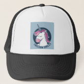 Unicorn Smile Trucker Pet (Voorkant)