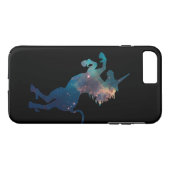 Unicorn Space Pattern Case-Mate iPhone Case (Achterkant (Horizontaal))