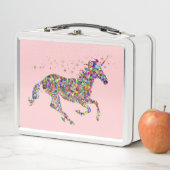 Unicorn Sparkle Lunch Box (In situ)