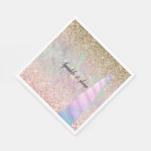 Unicorn Sparkle Servet (Hoek)
