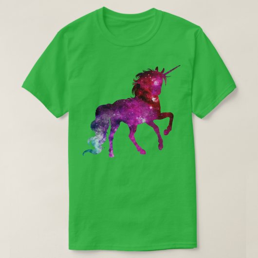 Unicorn Sparkle Space Galaxy (4) T-shirt (Design voorkant)