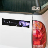 Unicorn Sparkles Bumpersticker (Op Truck)