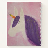 Unicorn Spiral notebook Notitieboek (Achterkant)