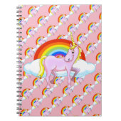 Unicorn Spiral Notitieboek (Voorkant)