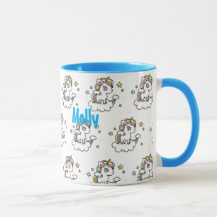 Unicorn Sprinkles Kawaii Cute Coffee Gift Cup Mok