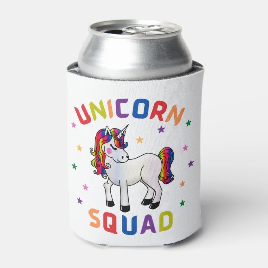 Unicorn Squad Blikjeskoeler (Blikje Voorkant)