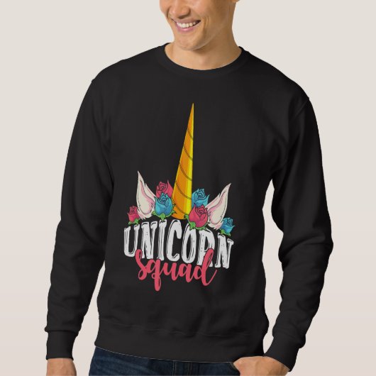 Unicorn Squad Fairytale Magical Mythical Creater Trui (Voorkant)