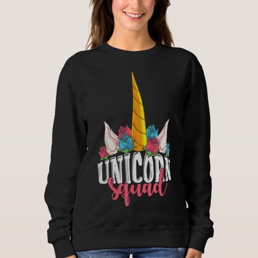 Unicorn Squad Fairytale Magical Mythical Creater Trui (Voorkant)