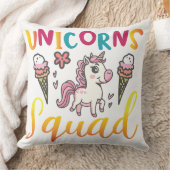 Unicorn Squad Kussen (Deken)
