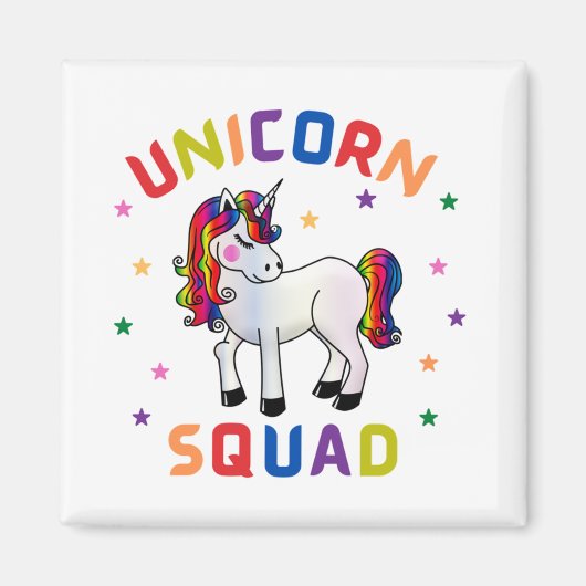 Unicorn Squad Magneet (Voorkant)