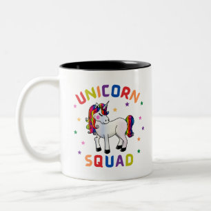Unicorn Squad Tweekleurige Koffiemok