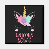 Unicorn Squad Unicorn Gift  Magneet (Voorkant)
