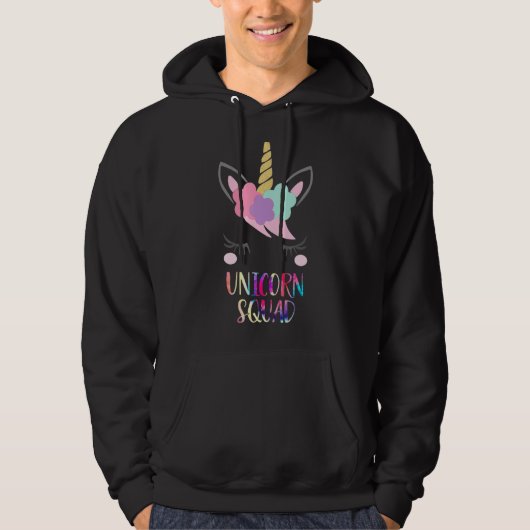 Unicorn Squad Unicorn Hoodie (Voorkant)