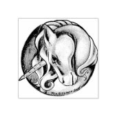 Unicorn Stamp Rubberstempel (Afrduk)