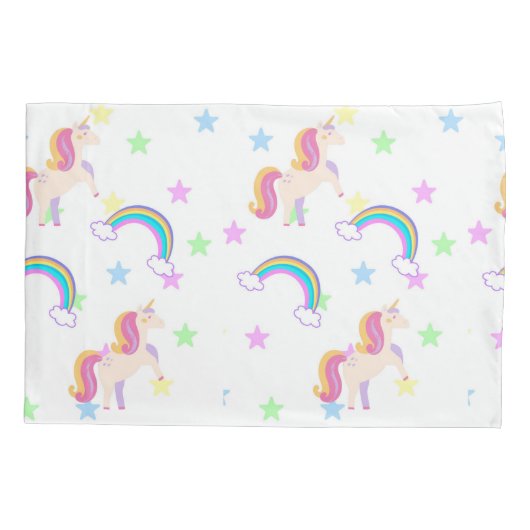 Unicorn Standard Pillow Case  Kussensloop (Achterkant)
