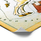 Unicorn Star Chart - Monoceros Constellation Poster (Hoek)